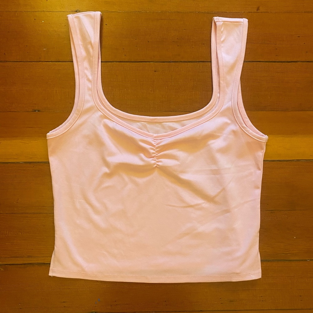 light pink Pacsun tank top